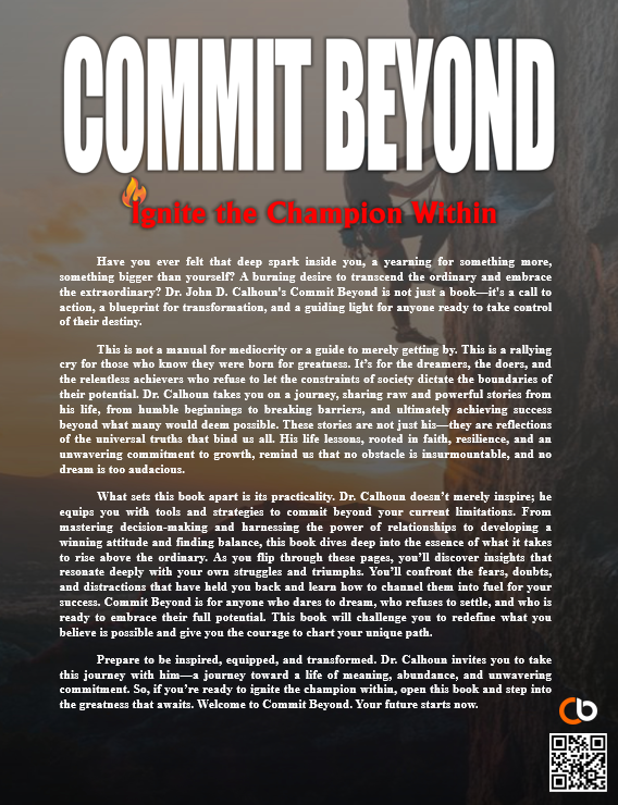 COMMIT BEYOND: Ignite the Champion Within